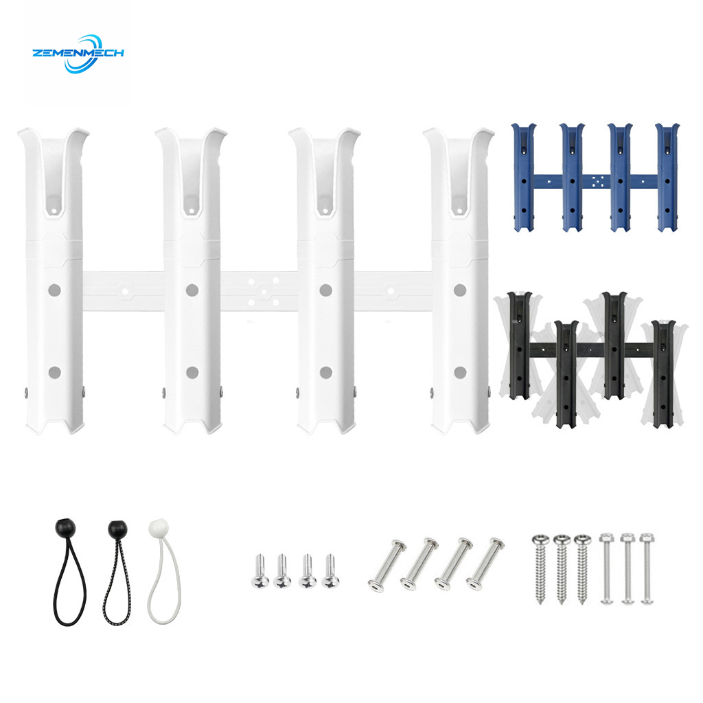 Fishing Equipment Holder - Penyangga Joran Pancing Plastik Empat Tiang