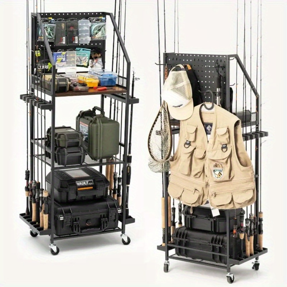 Fishing Equipment Holder - Penyangga Joran Pancing untuk Garasi, Penyangga