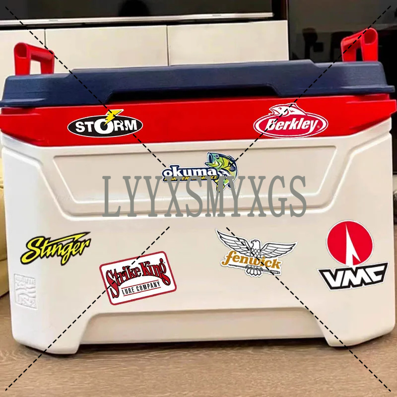 Stiker Mobil Pancing Luar Ruan - Fishing Equipment Box ulasan dan harga