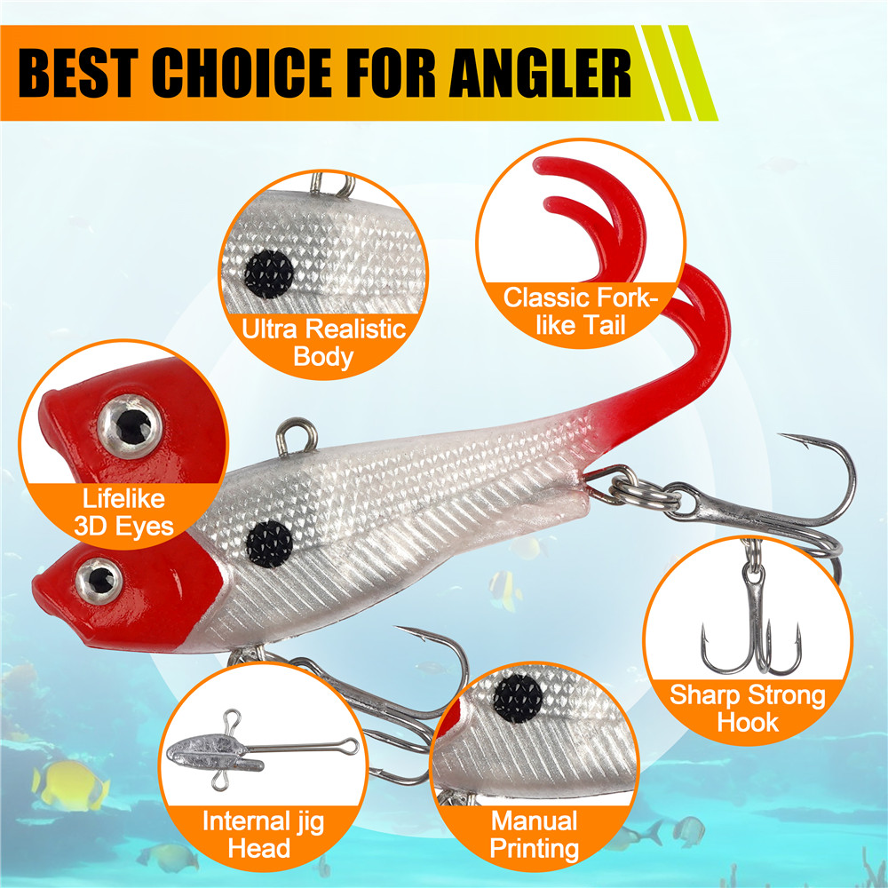 5Pcs Umpan Pancing Jig Head Wo - Jig Head Lure ulasan dan harga