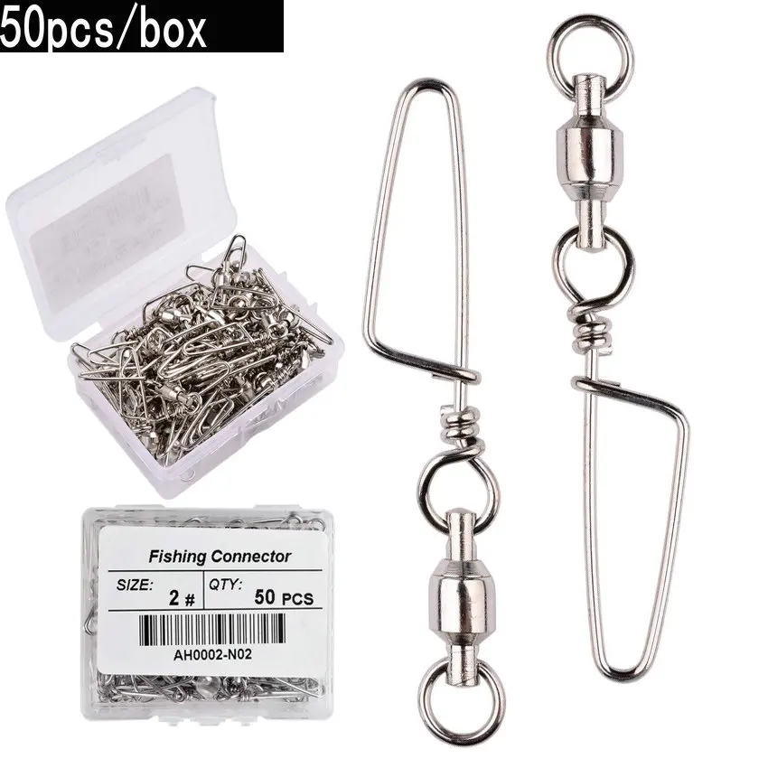 50 Buah Bantalan Bola Pancing  - Fishing Equipment Box ulasan dan harga